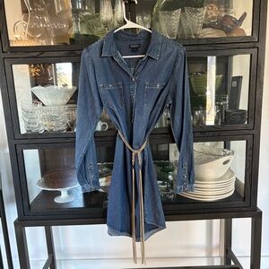 Lucky Brand Tencel Blend Denim Dress-EUC